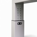 Schreibtisch höhenverstellbar / Stehtisch Steelcase