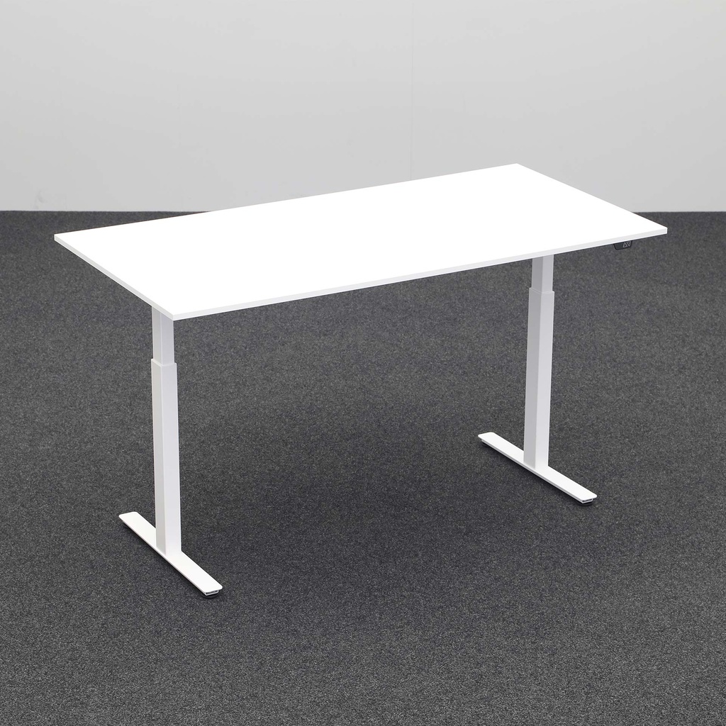 Höhenverstellbarer Schreibtisch Tradingzone Home 2.0 mit 25mm Tischplatte