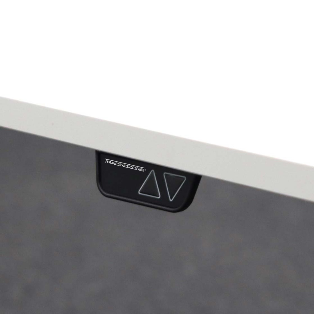 Höhenverstellbarer Schreibtisch Tradingzone Home 2.0 mit 25mm Tischplatte