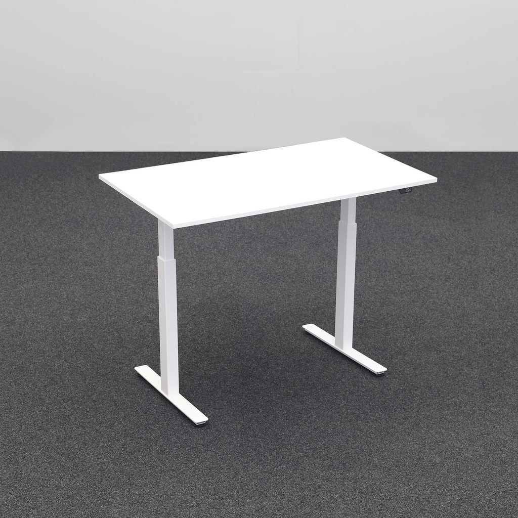 Höhenverstellbarer Schreibtisch Tradingzone Home 2.0 mit 25mm Tischplatte