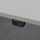 Höhenverstellbarer Schreibtisch Tradingzone Home 2.0 mit 25mm Tischplatte