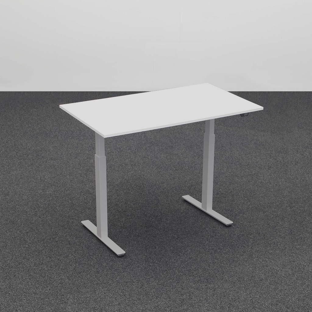 Höhenverstellbarer Schreibtisch Tradingzone Home 2.0 mit 25mm Tischplatte