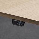 Höhenverstellbarer Schreibtisch Tradingzone Home 2.0 mit 25mm Tischplatte