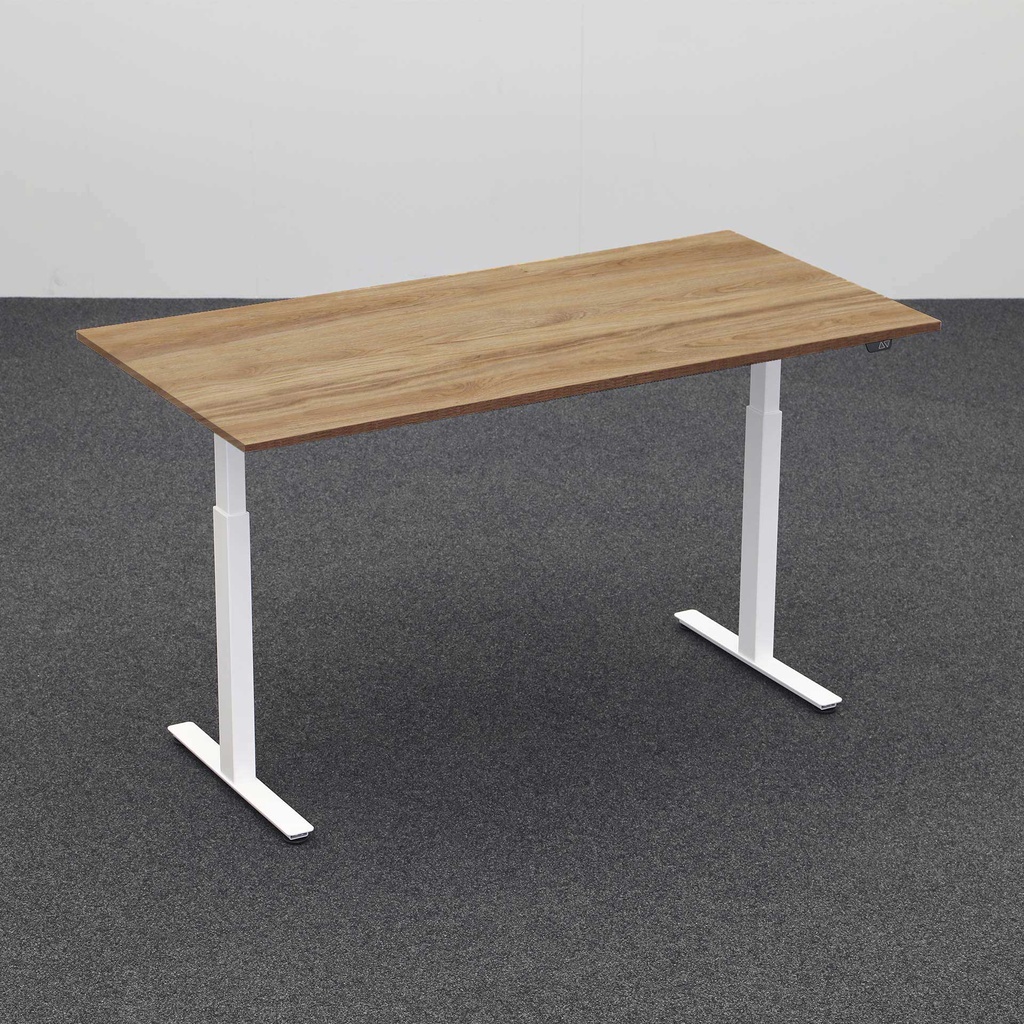Höhenverstellbarer Schreibtisch Tradingzone Home 2.0 mit 25mm Tischplatte