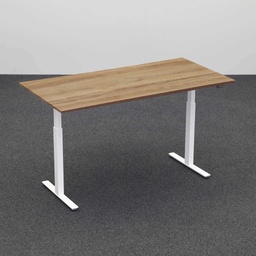 Höhenverstellbarer Schreibtisch Tradingzone Home 2.0 mit 25mm Tischplatte