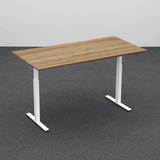 Höhenverstellbarer Schreibtisch Tradingzone Home 2.0 mit 25mm Tischplatte