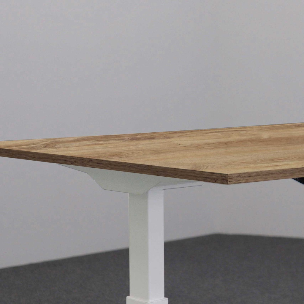Höhenverstellbarer Schreibtisch Tradingzone Home 2.0 mit 25mm Tischplatte