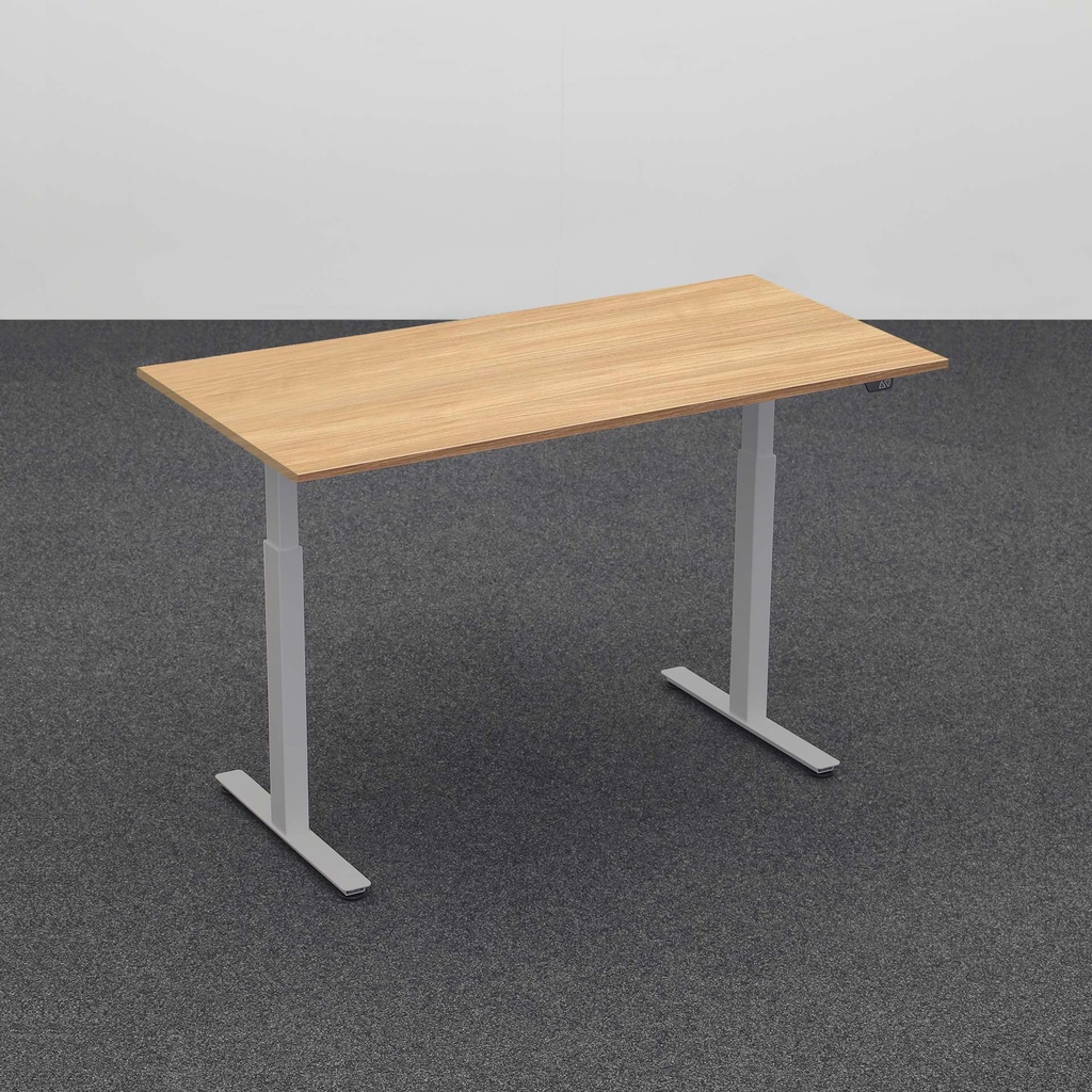 Höhenverstellbarer Schreibtisch Tradingzone Home 2.0 mit 25mm Tischplatte