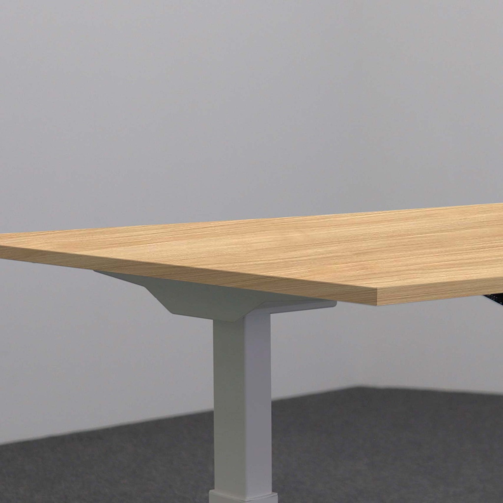 Höhenverstellbarer Schreibtisch Tradingzone Home 2.0 mit 25mm Tischplatte