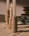 Kave Home Majid Set aus 3 Kerzenhaltern