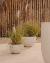 Kave Home Blumentopf Grau