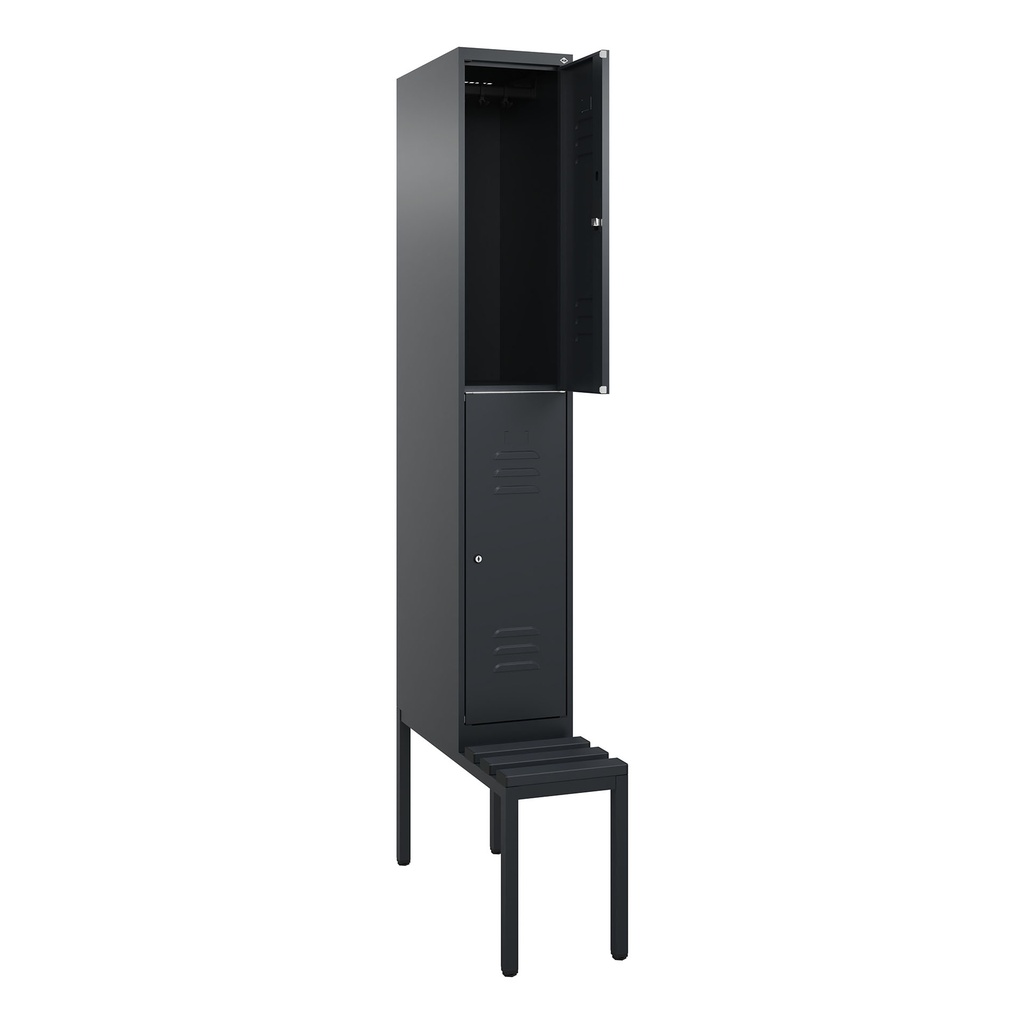 Garderobenspind mit Bank  C+P Classic PLUS