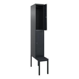 Garderobenspind mit Bank  C+P Classic PLUS