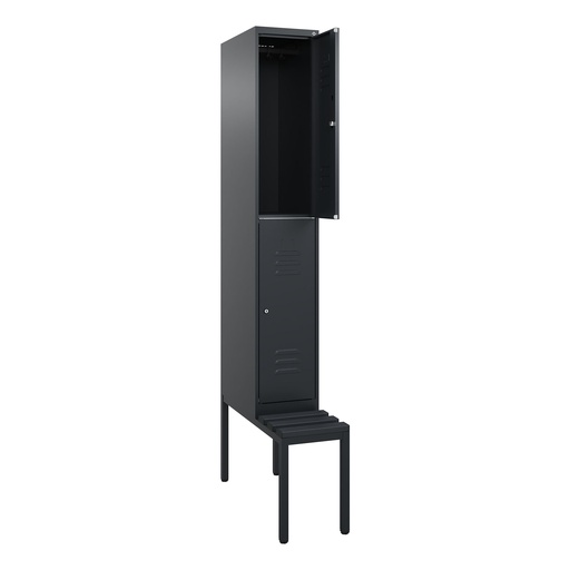 Garderobenspind mit Bank  C+P Classic PLUS
