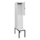 Garderobenspind mit Bank  C+P Classic PLUS
