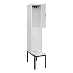 Garderobenspind mit Bank  C+P Classic PLUS