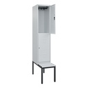 Garderobenspind mit Bank  C+P Classic PLUS