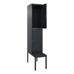Garderobenspind mit Bank  C+P Classic PLUS