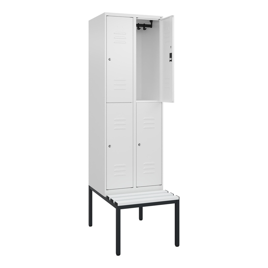 Garderobenspind mit Bank  C+P Classic PLUS
