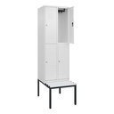 Garderobenspind mit Bank  C+P Classic PLUS