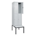 Garderobenspind mit Bank  C+P Classic PLUS