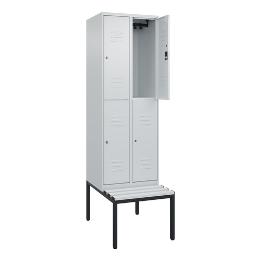 Garderobenspind mit Bank  C+P Classic PLUS