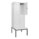 Garderobenspind mit Bank  C+P Classic PLUS