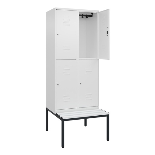 Garderobenspind mit Bank  C+P Classic PLUS