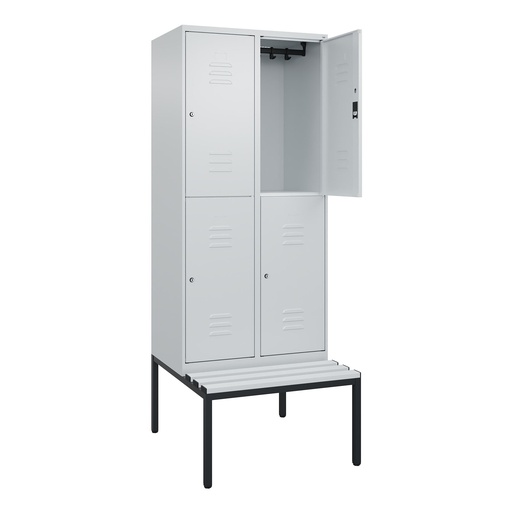 Garderobenspind mit Bank  C+P Classic PLUS