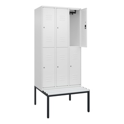 Garderobenspind mit Bank  C+P Classic PLUS