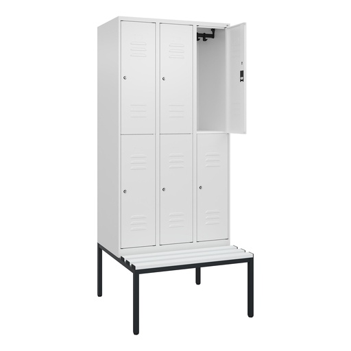 Garderobenspind mit Bank  C+P Classic PLUS