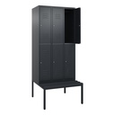Garderobenspind mit Bank  C+P Classic PLUS
