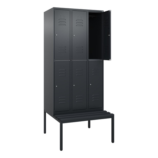 Garderobenspind mit Bank  C+P Classic PLUS