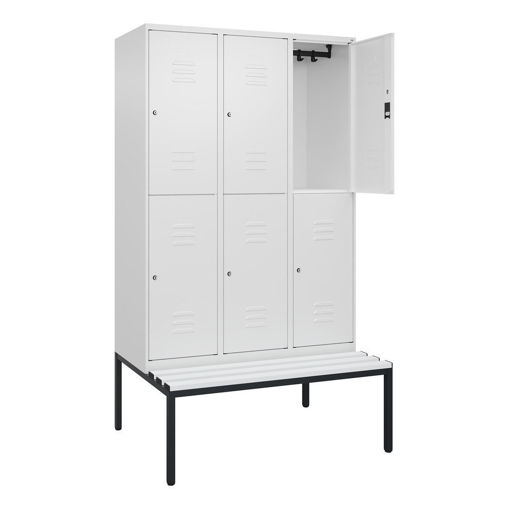 Garderobenspind mit Bank  C+P Classic PLUS