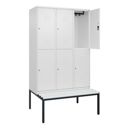 Garderobenspind mit Bank  C+P Classic PLUS