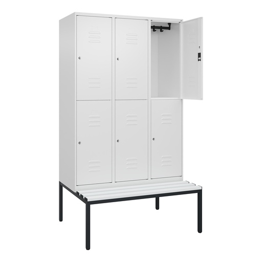 Garderobenspind mit Bank  C+P Classic PLUS