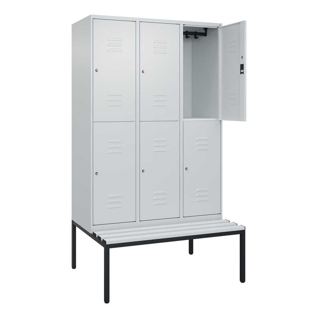 Garderobenspind mit Bank  C+P Classic PLUS