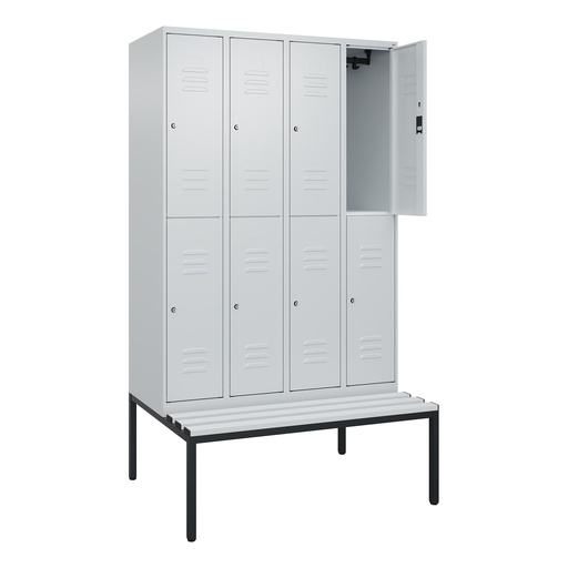 Garderobenspind mit Bank  C+P Classic PLUS
