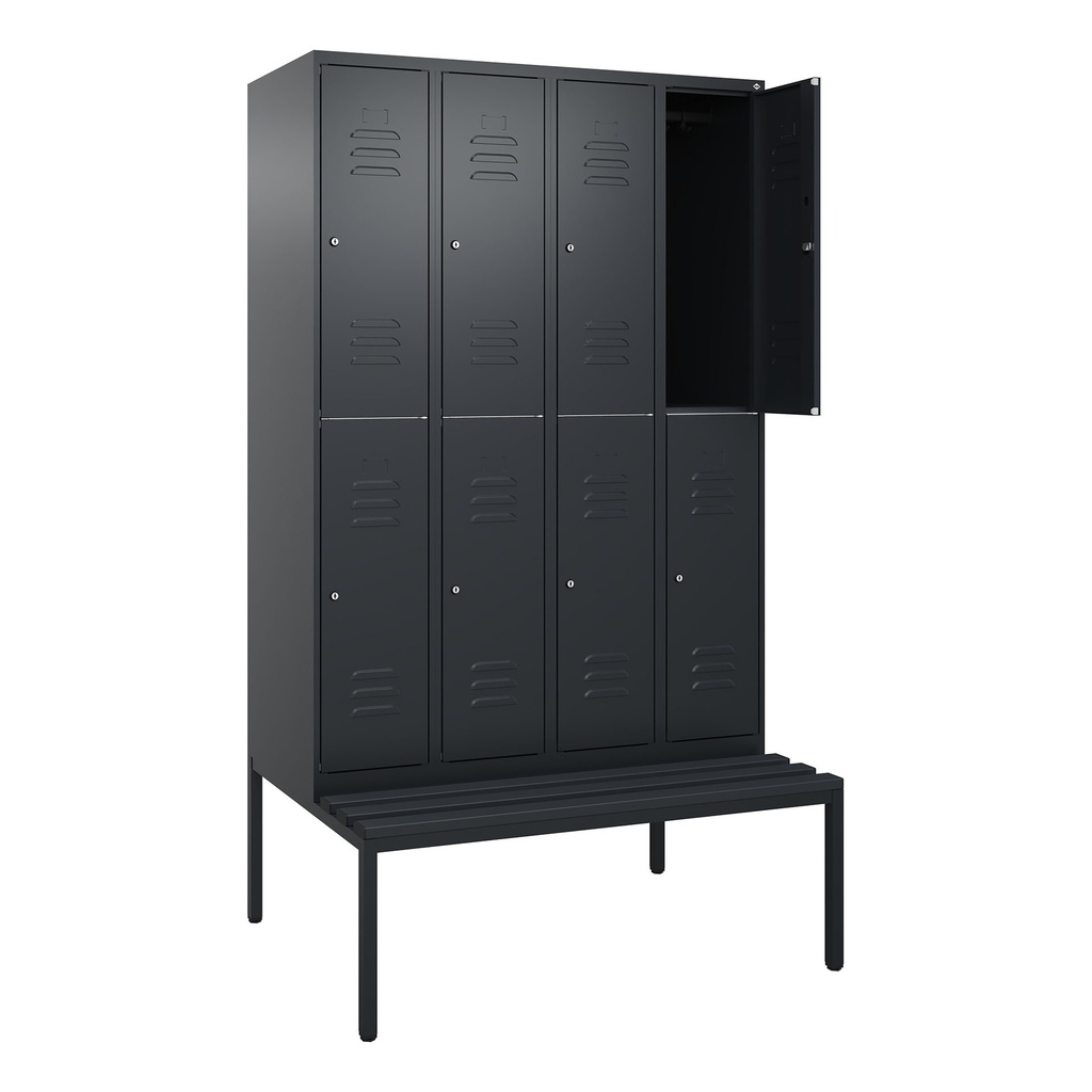 Garderobenspind mit Bank  C+P Classic PLUS