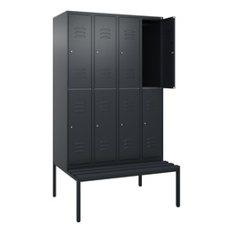 Garderobenspind mit Bank  C+P Classic PLUS