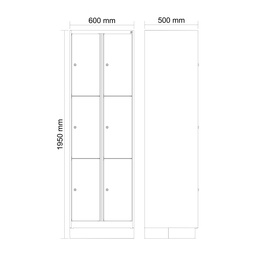 Schliessfachschrank C+P Classic PLUS