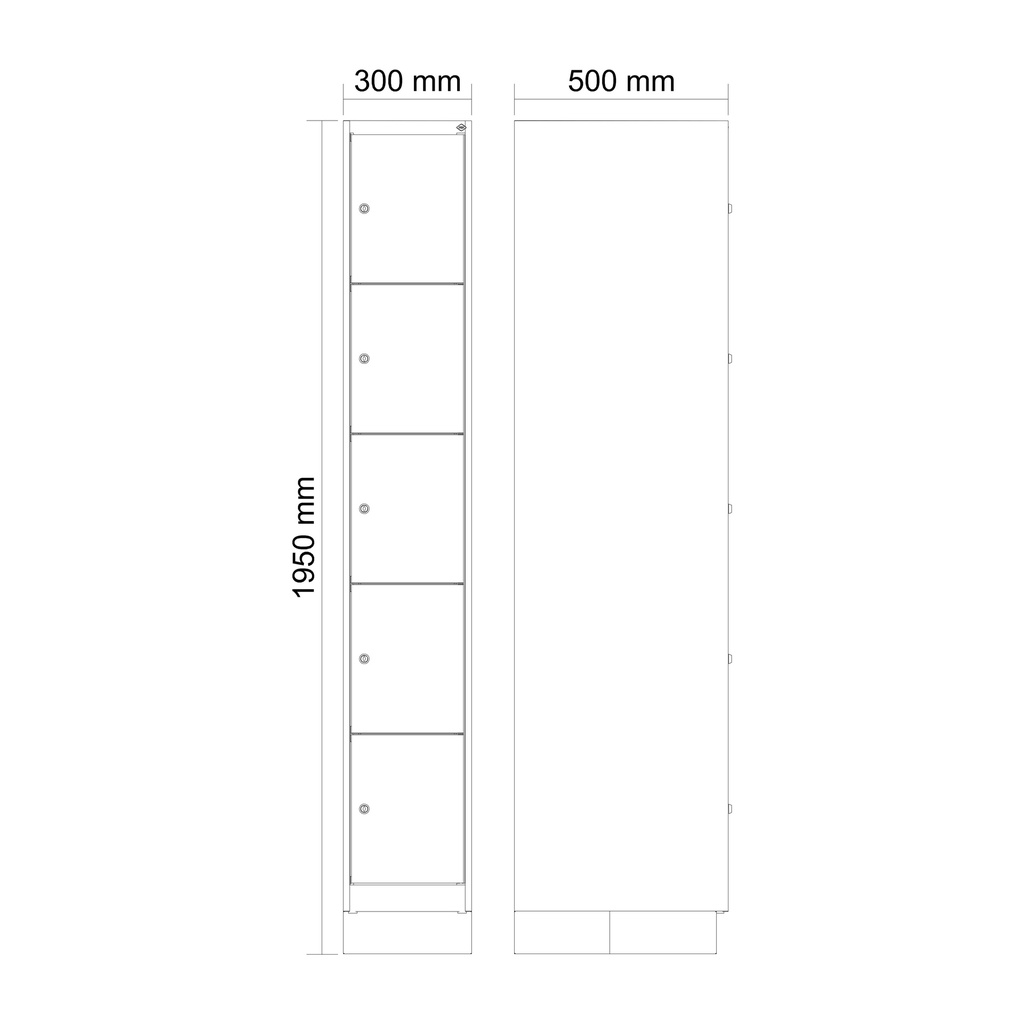 Schliessfachschrank C+P Classic PLUS