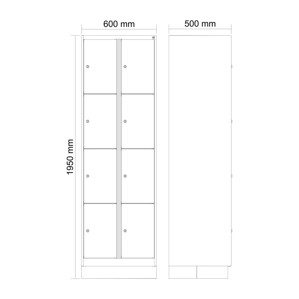 Schliessfachschrank C+P Classic PLUS