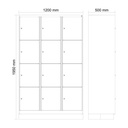 Schliessfachschrank C+P Classic PLUS