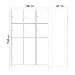 Schliessfachschrank C+P Classic PLUS