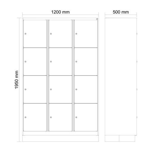 Schliessfachschrank C+P Classic PLUS