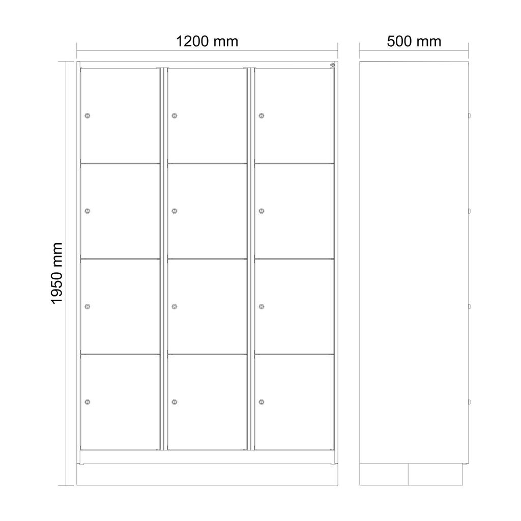 Schliessfachschrank C+P Classic PLUS