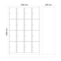 Schliessfachschrank C+P Classic PLUS
