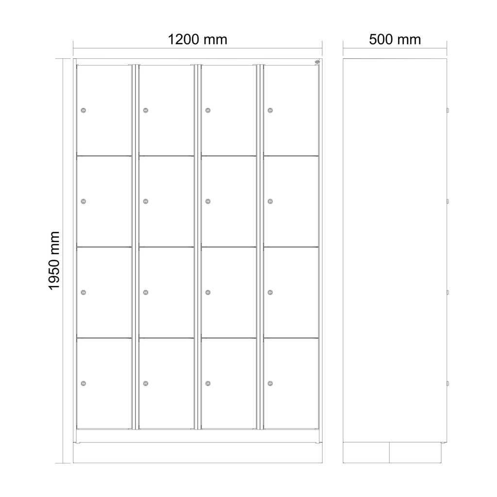 Schliessfachschrank C+P Classic PLUS