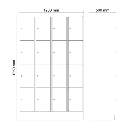 Schliessfachschrank C+P Classic PLUS
